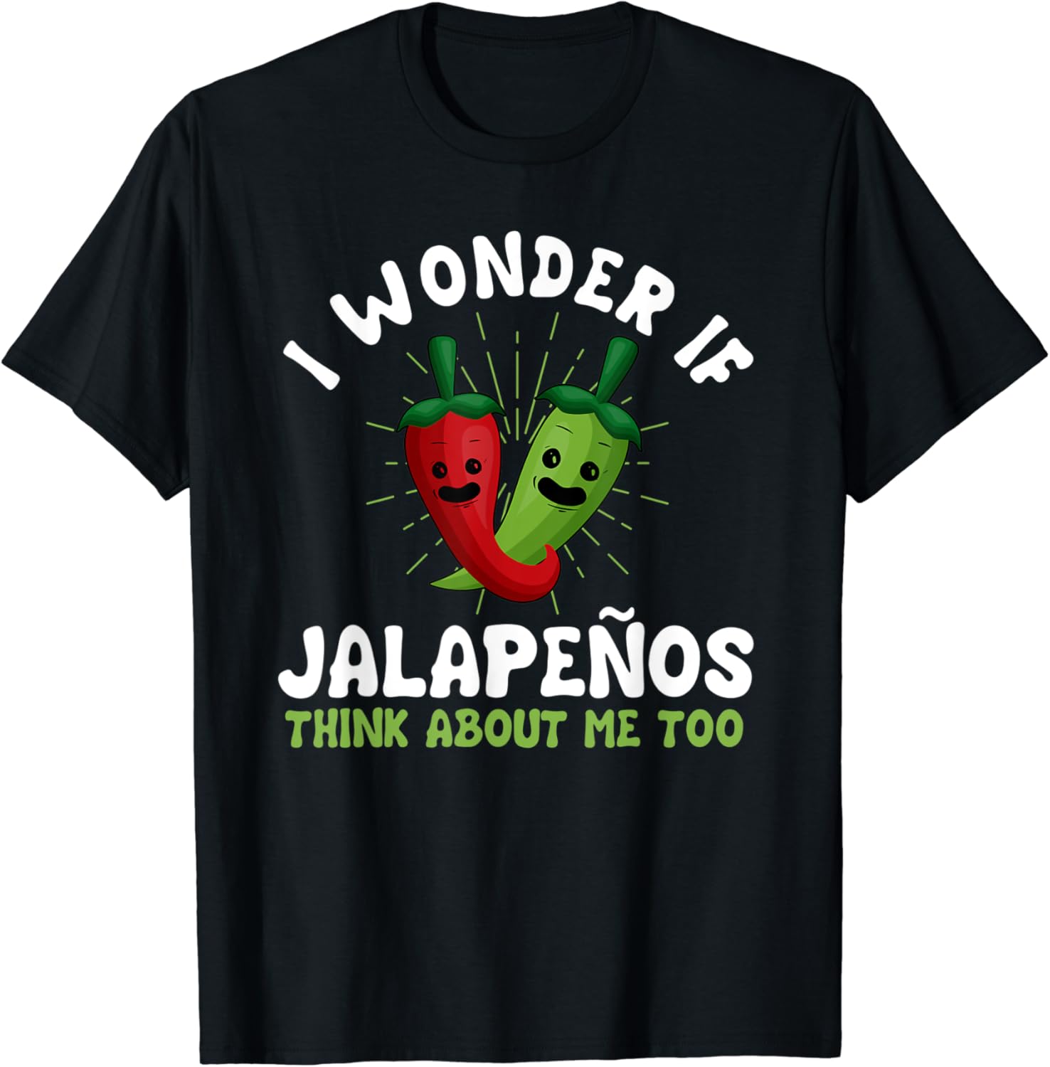 Funny Jalapeno Design Chili Pepper TShirt Amazon.co.uk Fashion